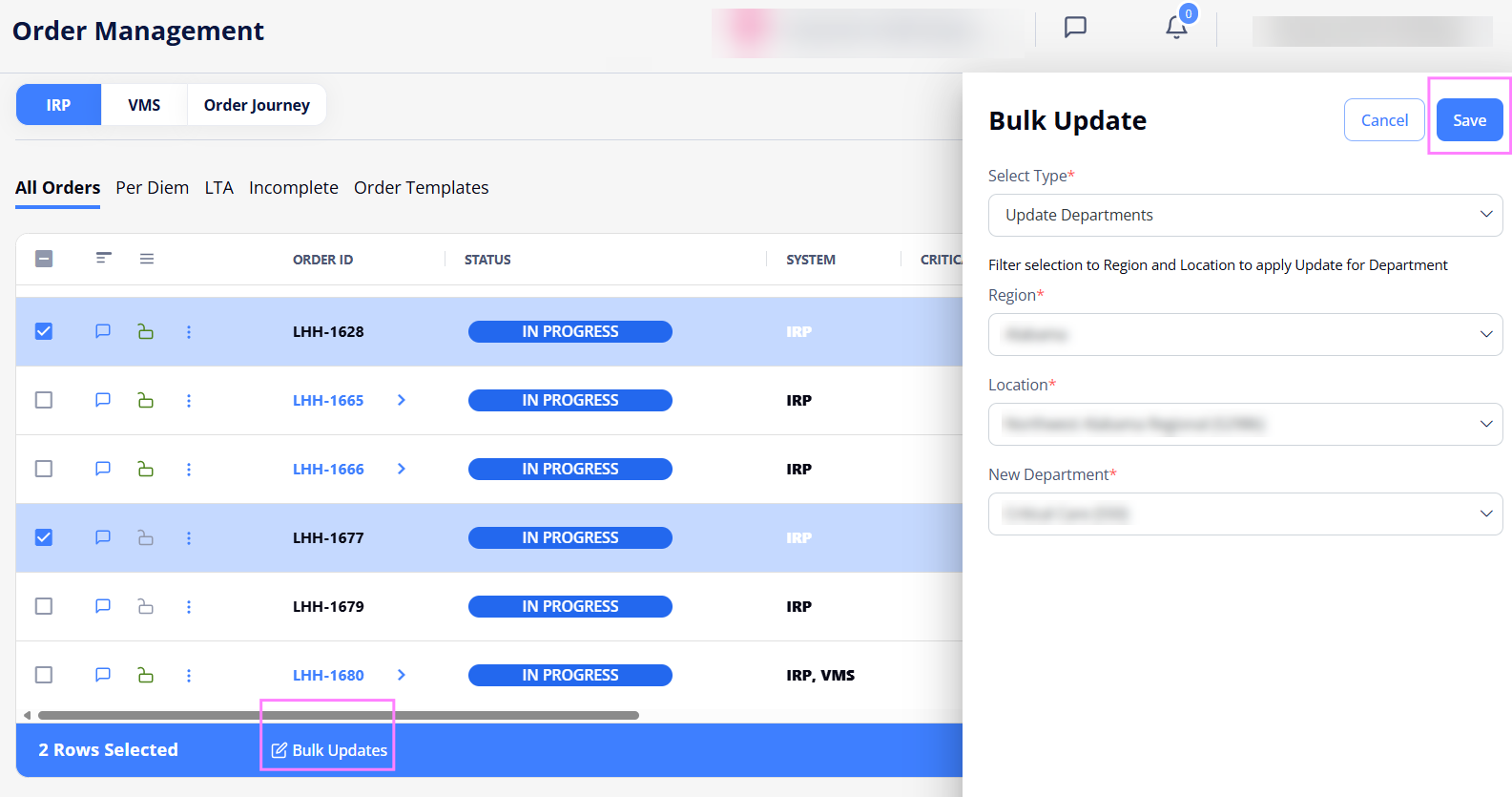 Order Management